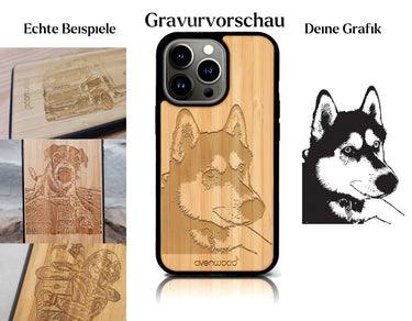 INDIVIDUEL iPhone 15 Pro Max bambou plastique